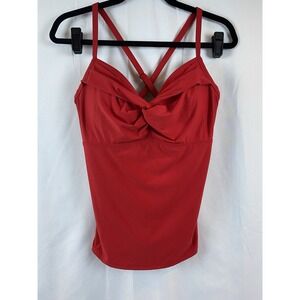 Athleta Women's Size 36 D DD Takini Top Adjustable Straps Padded‎ Cups